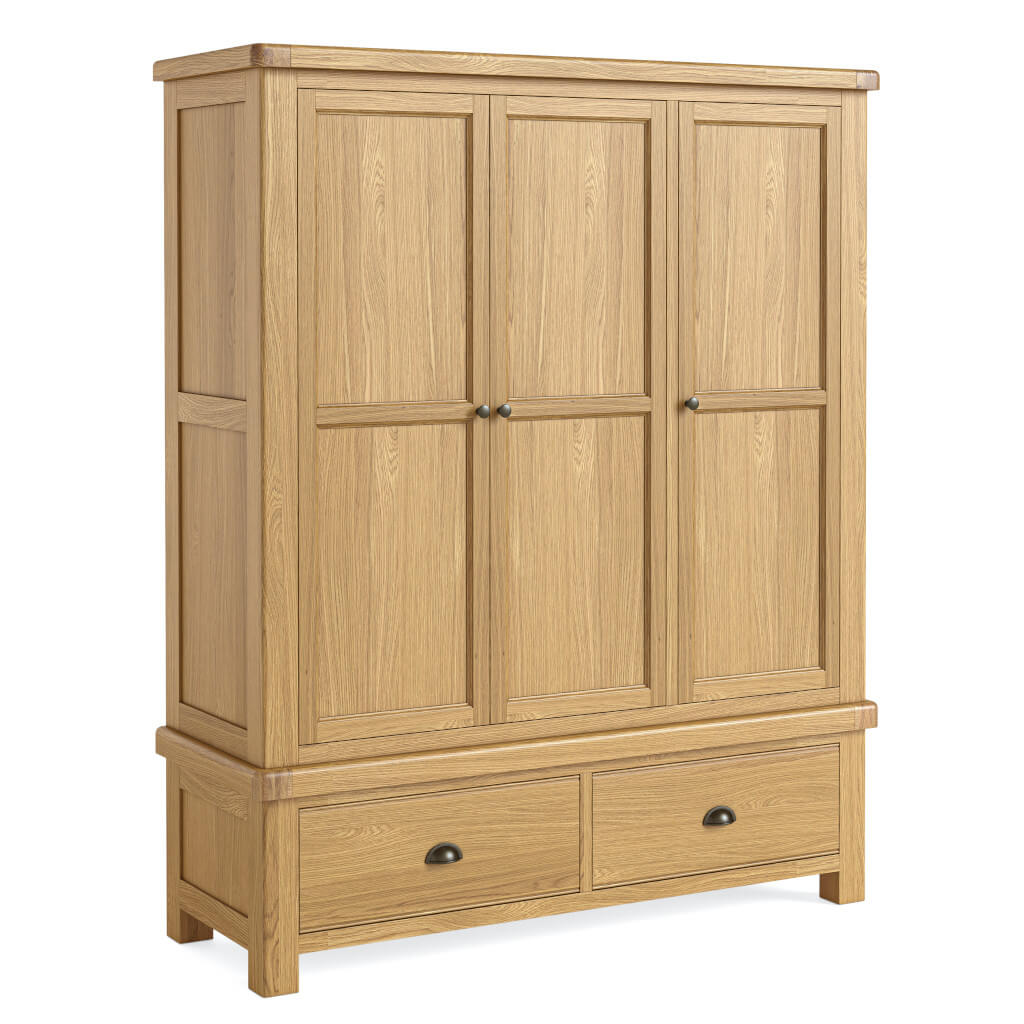 Normandy Triple Wardrobe